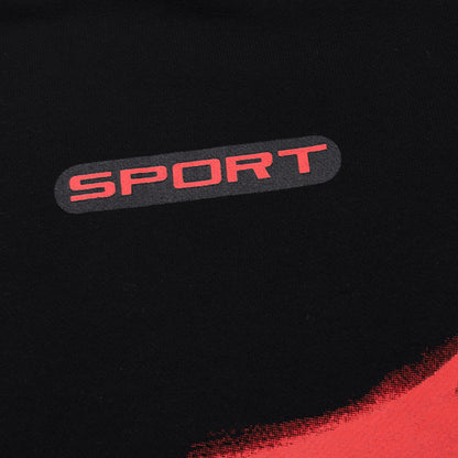 Hellstar Sport Logo Hoodie 'Black/Red'