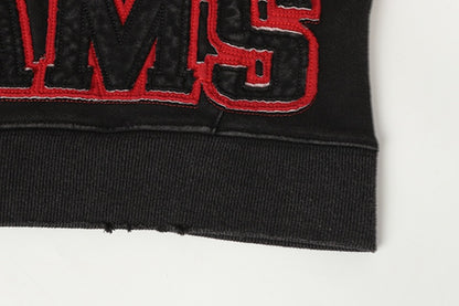 Varsity Zip Up Hoodie