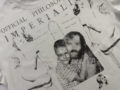 Enfants Riches Déprimés Philosophy Of Imperialism Long-Sleeve / Faded White