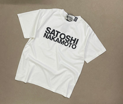 Satoshi Nakamoto Graphic Tee