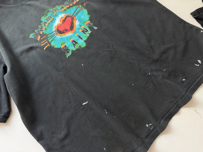 SS T-SHIRT / HEART-BLACK