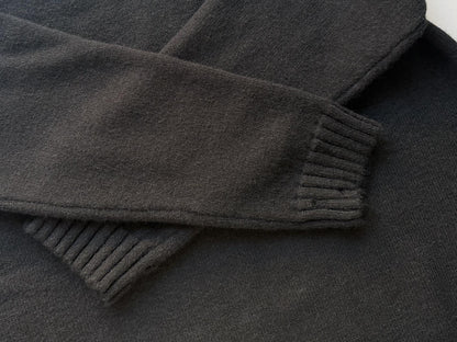 Distressed Striped Cashmere Sweater