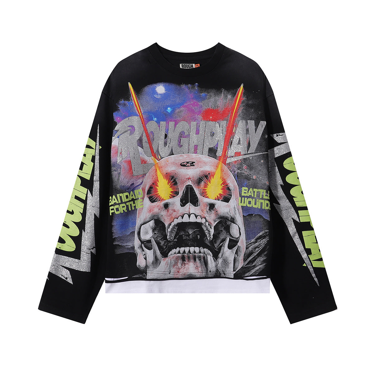 编号R552，RoughPlay Power Skull Long Sleeve16 - 11