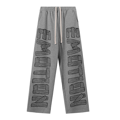 Mixed Emotion Black “Artist” Sweatpants