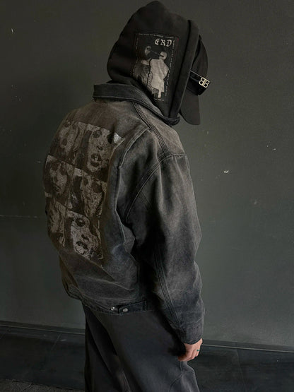 Enfants Riches Déprimés Blanket Lined Work Jacket 'Black'