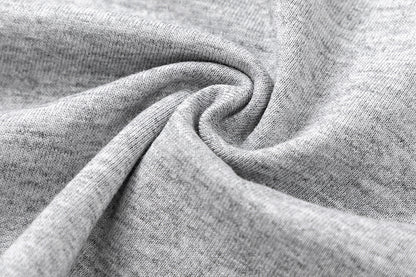 Women's Solid Light Gray Knit Top Soft Casual Loose Fit Everyday Relaxed Pullover Summer Street Style | Ash Top