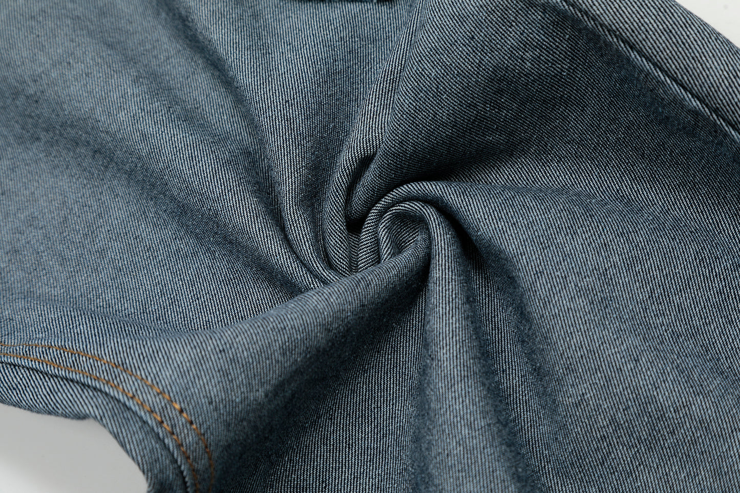 Dark Navy Waistband Raw Edge Arc Cutout Patchwork Baggy Wide Leg Jeans Deconstructed Y2K