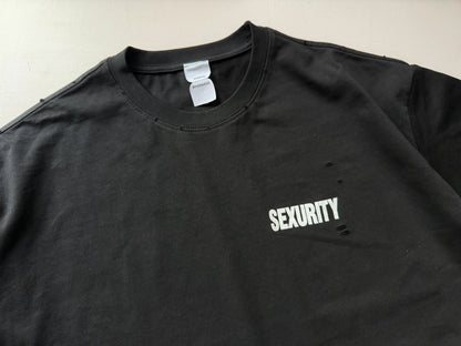 Protocol Index Sexurity Washed T Shirts Black