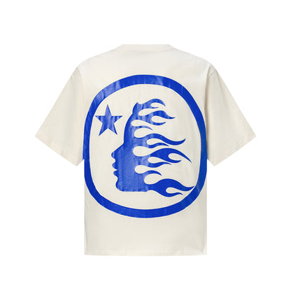 Graphic Print Tee Hellstar Oversized Streetwear Casual Summer Cotton T-Shirt | Orbit X