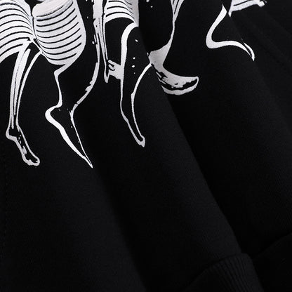 Hellstar Sports Lime Green Runner Graphic Hoodie 'Black'