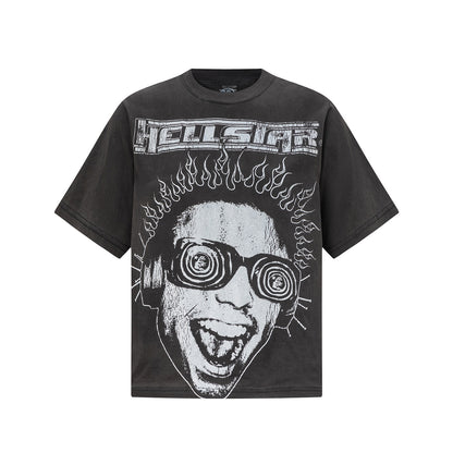 Oversized Short Sleeve Graphic Tee Dropped Shoulder Streetwear Summer Casual T-Shirt | Relic Tee