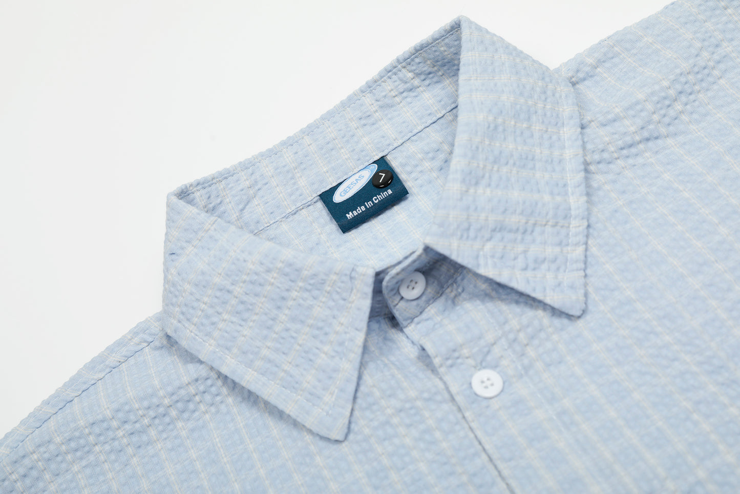 Maxdepy 46 Graphic Plaid Short Sleeve Shirt Oversized Button Down Streetwear Y2K Casual Summer Top | Grid 46