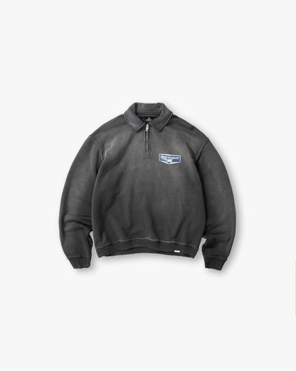 Nothing Faster Quarter Zip - Stained Black