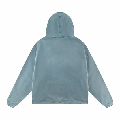 Classic Logo Hoodie - Sun Faded Aqua