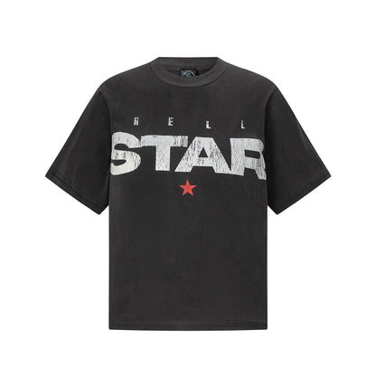 Oversized Short Sleeve Graphic Tee Dropped Shoulder Streetwear Summer Casual T-Shirt | Dusk Knit