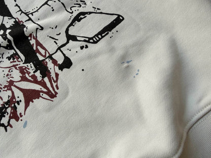 Boy Hurt In Duel Raglan Crewneck