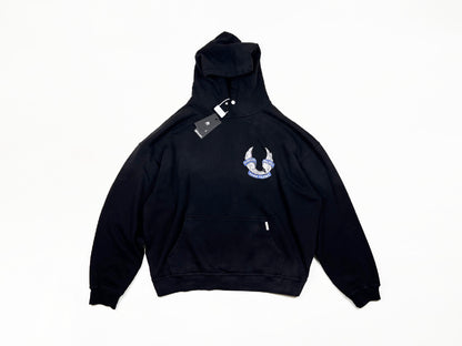 Represent X Belstaff Born To Bike Hoodie - Aged Black