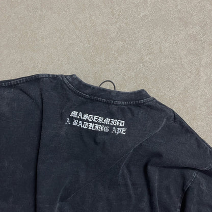 LEATHER STA PATCH SKULL RELAXED FIT TEE