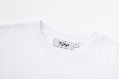 Trapstar Graphic T-Shirt, Crew Neck Short Sleeve Streetwear Tee With Truck Back Print