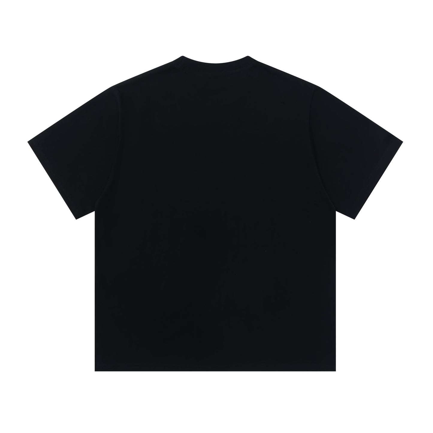White and Black tee front comparison