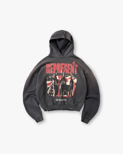Dream On Tour Hoodie - Sun Fade Grey