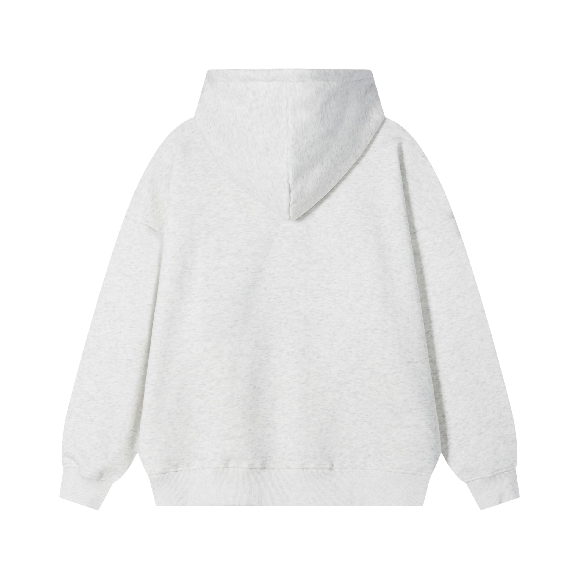 Snow grey DuoMatch hoodie back view