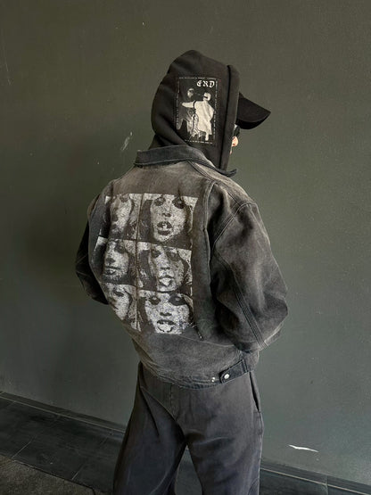 Enfants Riches Déprimés Blanket Lined Work Jacket 'Black'