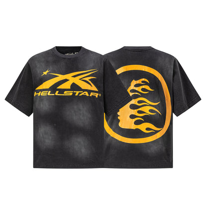 Oversized Short Sleeve Graphic Tee Dropped Shoulder Streetwear Summer Casual T-Shirt | Nova Stitch
