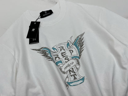 Represent Golden Tour Graphic Cotton T-Shirt