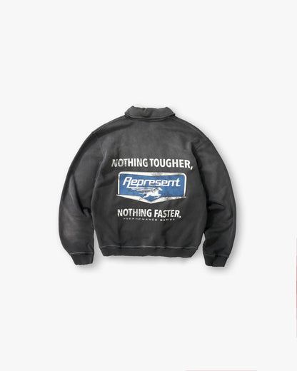 Nothing Faster Quarter Zip - Stained Black