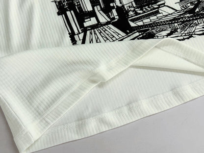 Enfants Riches Déprimés Architettura Di Mussolini Rib T-Shirt