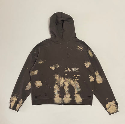Paly Hollywood Been Amess Zip Hooded Sweatshirt