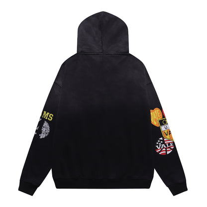 Vale Forever Army Of Dreams Zip Hoodie Black