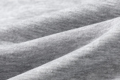 Solid Light Gray Fleece Pullover Sweatshirt Soft Thick Knit Casual Loose Fit Cozy Everyday Streetwear Hoodie | Ash Fleece