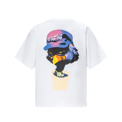 Women's Slogan Graphic Short Sleeve Tee Oversized Streetwear Casual Summer Top | Daze Tee