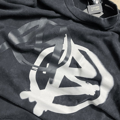 A BATHING APE® x mastermind JAPAN Garment Dye Circle Tee