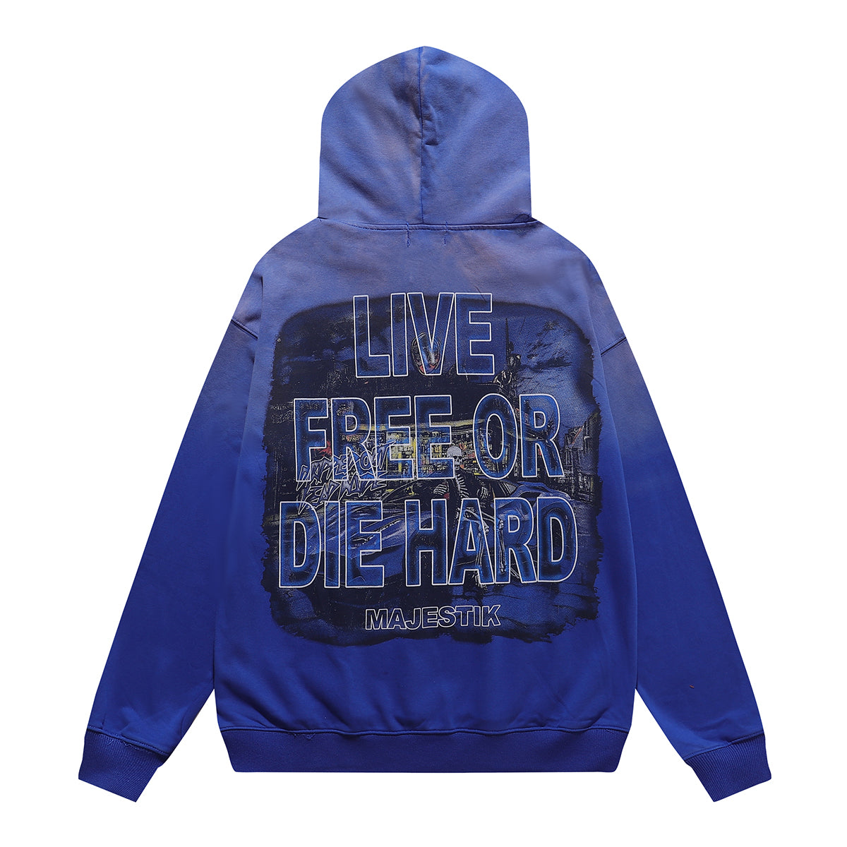 编号MA203，MAJESTIK Drip Out Crop Hood16 - 12