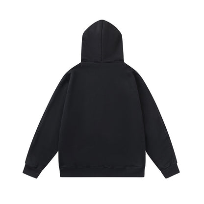 Solid Black Knit Two-Piece Set Casual Loose Pullover Top Wide Leg Pants Matching Outfit Cozy Loungewear Streetwear Co-ord Set | Onyx Set