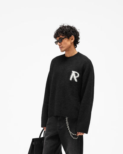 Knitted Bouclé Polo