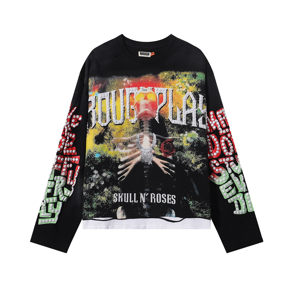 编号R536，RoughPlay Skull & Roses (BRN)16 - 13