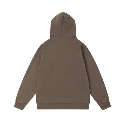 Trapstar Brown Graphic Hoodie and Joggers Tracksuit Set, Two Piece Streetwear Outfit