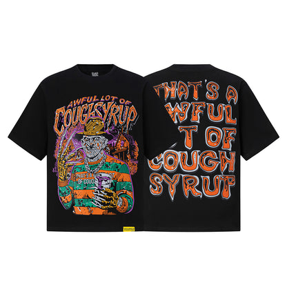 Solid Black Oversized Tee Heavyweight Cotton Streetwear Casual Summer T-Shirt | Void Tee