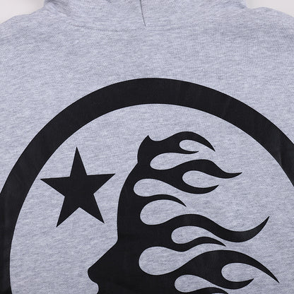 Hellstar Speed Logo Crosshair Hoodie