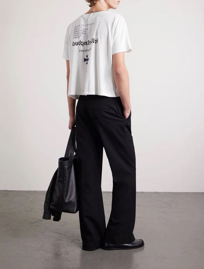 Katholisches Toothbrush T-Shirt - Faded White