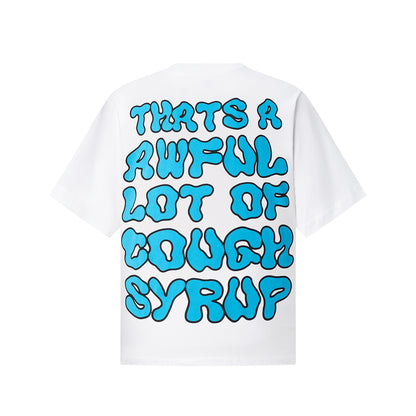 Women's Slogan Graphic Short Sleeve Tee Oversized Streetwear Casual Summer Top | Lean Tee