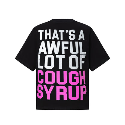 Graphic Slogan Tee Oversized Streetwear Casual Summer Cotton T-Shirt | Syrup Drop