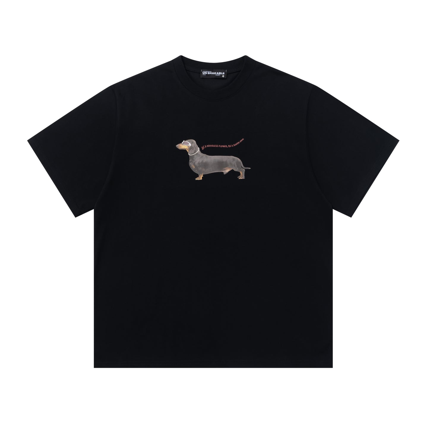 Dachshund graphic print detail