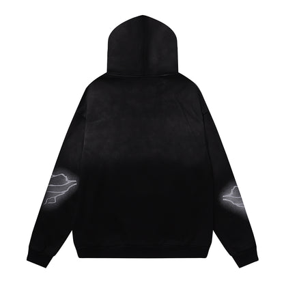Vale Forever The Dogs Pullover Hoodie 'Vintage Black'