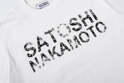 Satoshi Logo Tee - White