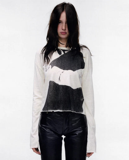 Mental Hospital Long Sleeve - Off White